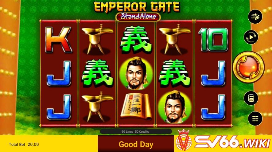 Luật chơi chi tiết game slot Emperor Gate SA